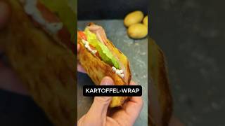 🌮 Kartoffel-Wrap 🧀 Probiere dieses leckere Rezept! 🔥 Rezept in Beschreibung ↗️