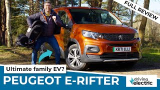 New 2022 Peugeot e-Rifter electric family car review – DrivingElectric