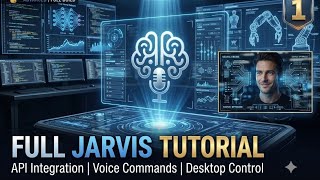 Build JARVIS AI Assistant with Python 🤖 | Full Project Tutorial | Voice Assistant & Automation