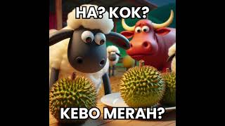 Kebo merah opo banteng merah ? #anime #animasi #dubbingjawa #album #bismillah #lucu #dubing #sheep