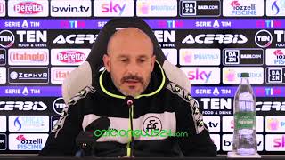 Conferenza stampa Italiano pre Spezia-Sampdoria