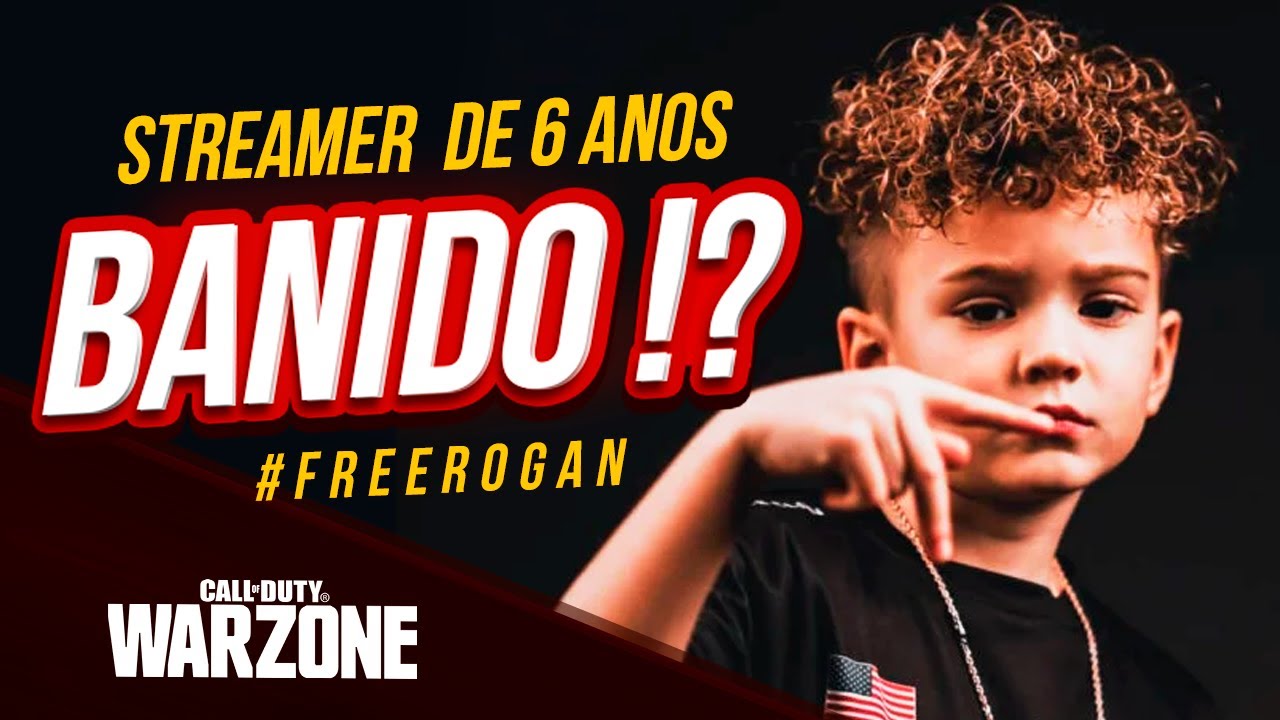 Streamer De 6 Anos é Banido Em Live!? - Entenda O Caso De Rowdy Rogan ...