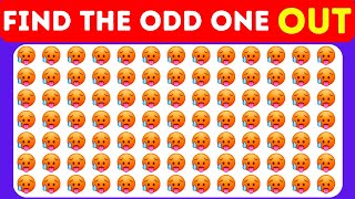 Find the ODD One Out | Numbers and Letters Edition | Easy, Medium, Hard| Emoji quiz