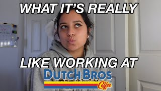 WHAT IT'S REALLY LIKE WORKING AT DUTCH BROS + ADVICE/TIPS!