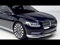 new 2025 lincoln continental luxury sedan exterior and interior 4k