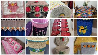 Ideas de patrones de crochet a mano muy atractivas y hermosas para decoraciones del hogar