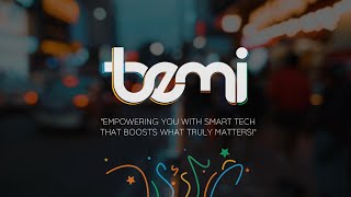 Welcome to BEMI: Smart Tech for a Smarter Life! 🚀 #SmartWithBEMI