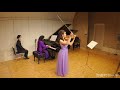 ベートーヴェン「ロマンス第2番 ヘ長調 op.50」ヴァイオリン土岐祐奈　ピアノ上田晴子