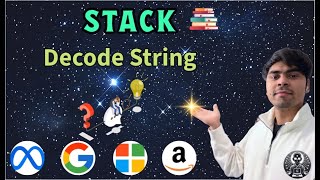 LeetCode 394 | Decode String | Stack + Recursion Python Tutorial | AlgoYogi