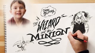 The Wizard & The Minion (Ernie) | Draw My Story | HiHo Kids