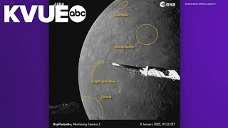 Spacecraft captures new photos of Mercury