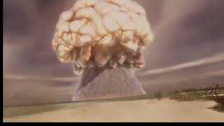 انفجار قنبلة نووية، مشهد واقع افتراضي متداول عالميا: يوضح شكل انفجار قنبلة نووية وتأثيرها بدقة مخيفة