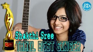 SIIMA 2014 - Tamil Best Playback Singer (Female) - ShakthiSree | Nenjukkulla Song | Kadal Movie