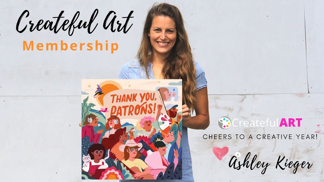 Online Art Lessons With Createful Art & How Membership Works! - YouTube