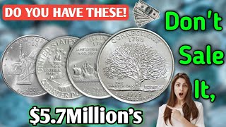 TOP 7 ULTRAR RARE \u0026 MOST VALUABLE STATE QUARTER DOLLARS WORTH THOUSAND OF DOLLARS