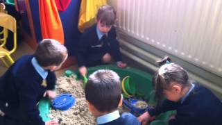 First day in Junior Infants 2013