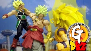 Dragon Ball Z-Son Goku \u0026 Bardock VS Broly Stop MotionドラゴンボールZ- 孫悟空VS ブロリー 七龍珠-悟空父子VS布羅利