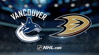 Canucks comeback in 3rd to defeat Ducks, 3-2