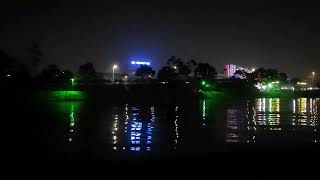 হাতিরঝিলের রাতের দৃশ্য। Night Sight of Hatirjheel