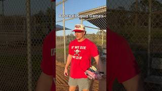 Baseball Squid Games 🤣 #baseball #comedy #squidgames #baseballgames #mlb