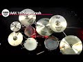 sabian aax series stage crash 16