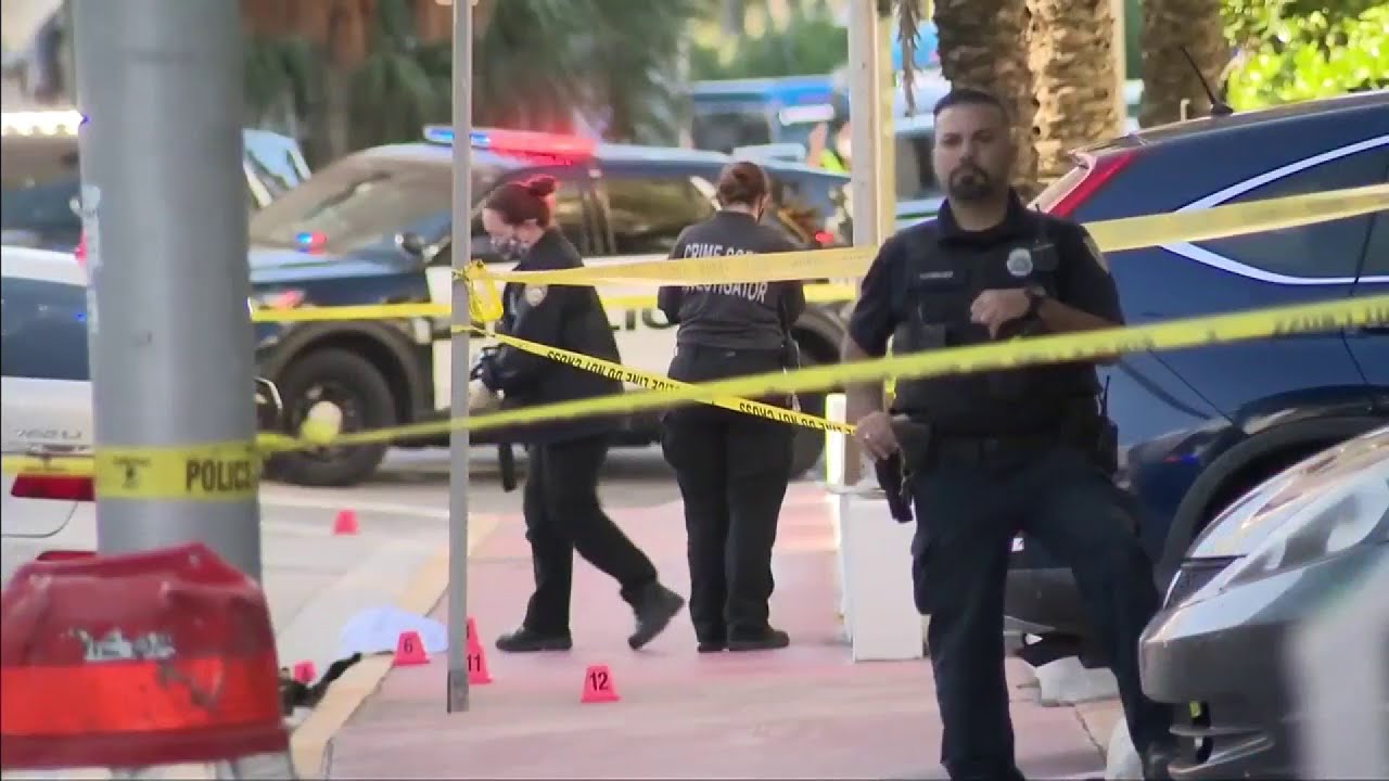 Man Injured After Being Shot In Miami Beach - YouTube