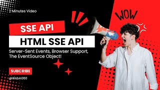 SSE API in html