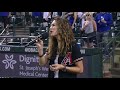 Diamondbacks vs Dodgers National Anthem