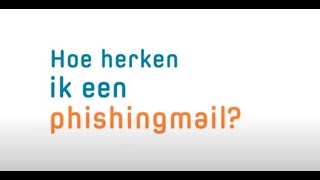 Hoe herken ik een phishingmail?