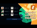 Frameship Magic: Shopify Store Running in Framer