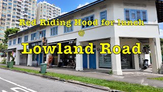 Hidden Place Lunch Vlog at Lowland Road #singapore #food #lunch #hiddengem #walkingtour #pocket3