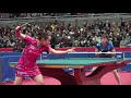 前田美優（日本生命）vs伊藤美誠（スターツ）｜女子シングルス6回戦｜2020年全日本卓球大会5日目ハイライト