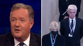 "It Was A Misjudgement" - Piers Morgan And Panel Debate Phil and Holly Queue Jump Row