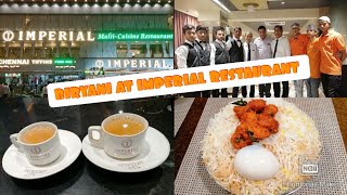 TOP 5 WORLD'S FAMOUS HYDERABADI BIRYANI HUNT BEGIN/1st STOP/IMPERIAL RESTAURANT/REDHILLS/ 4.7 RATING