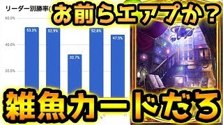 【エアプ多すぎワロタ】魔道具専門店は雑魚カードだろ。アディショナル後ウィッチの勝率はダントツで最下位なんだよw w w w【シャドウバース】【シャドバ】【Shadowverse】