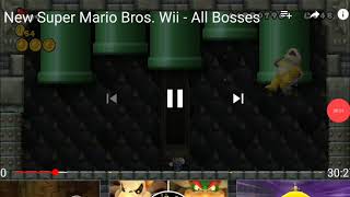 New Super Mario Bros Wii - Boss Roy Screaming