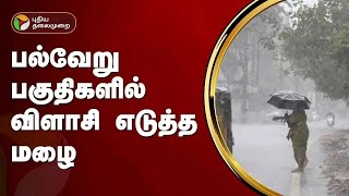 பல்வேறு பகுதிகளில் விளாசி எடுத்த மழை  | TN Rains | PTT