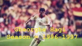 All goals from Gheorghe Hagi in season 1996-1997!