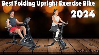 Best Folding Upright Exercise Bike 2024 [don’t buy one before watching this]