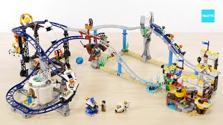 レゴ クリエイター 連結で巨大 スペース・ジェットコースター 31142 ／ LEGO Creator Space Roller Coaster Speed Build & Review