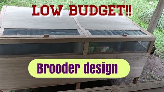 Low Budget Brooder Design