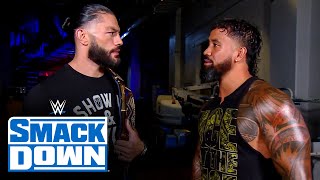 Jey Uso asks Roman Reigns about his recent actions: SmackDown, September 4, 2020