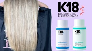 The NEW K18 Peptide Prep Shampoos - The ULTIMATE Review