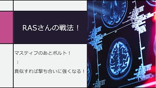 RASさん　マスティフで少し削り、ボルトで倒す戦法の手本