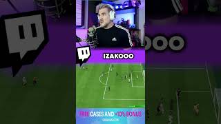 izak - DOSTAJE ATAKU|#shorts #kick #twitchstreamer #twitch #izak #fifa #fifa25 #klipytwitch