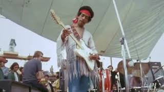 JIMI HENDRIX: MITCH MITCHELL ISOLATED DRUMS (\u0026 BASS) -- Purple Haze [Woodstock'69]