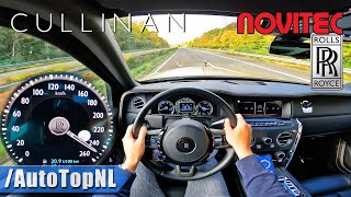 685HP ROLLS ROYCE CULLINAN NOVITEC | TOP SPEED on AUTOBAHN [NO SPEED LIMIT] by AutoTopNL