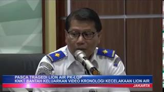 KNKT Bantah Keluarkan Video Kronologi Kecelakaan Lion Air