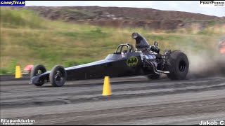 SAND DRAG RACING ICELAND 2020! 2.ROUND - DRAGSTERS