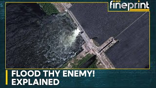 An age-old war tactic at play behind Ukraine dam breach? Dynamics of using water as a weapon in war